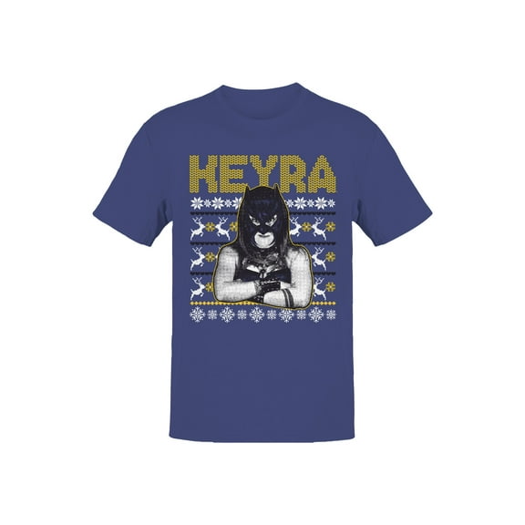 Officially Licensed Legends Of Lucha Libre Lucha Libre Holiday Sweater Design Men's T-shirt