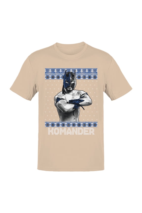 Officially Licensed Legends Of Lucha Libre Lucha Libre Warrior Art Men's T-shirt