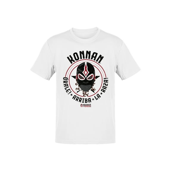 Officially Licensed Legends Of Lucha Libre Luchador Mask Design Tribute Men's T-shirt