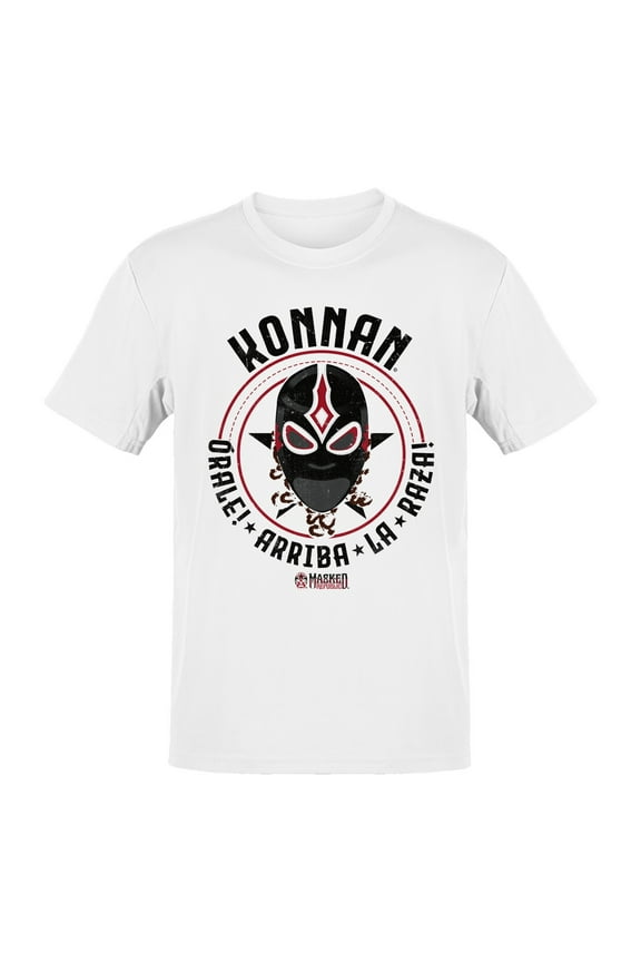 Officially Licensed Legends Of Lucha Libre Luchador Mask Design Tribute Men's T-shirt