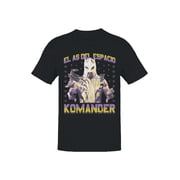 Officially Licensed Legends Of Lucha Libre Space Ace Komanders Dazzling Pose Mens T-shirt