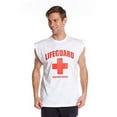 thumbnail image 1 of Officially Licensed Lifeguard Muscle Tank, Tee Shirt For Men, Adults, Unisex., 1 of 5