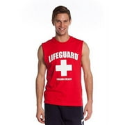 Officially Licensed Lifeguard Muscle Tank, Tee Shirt For Men, Adults, Unisex.