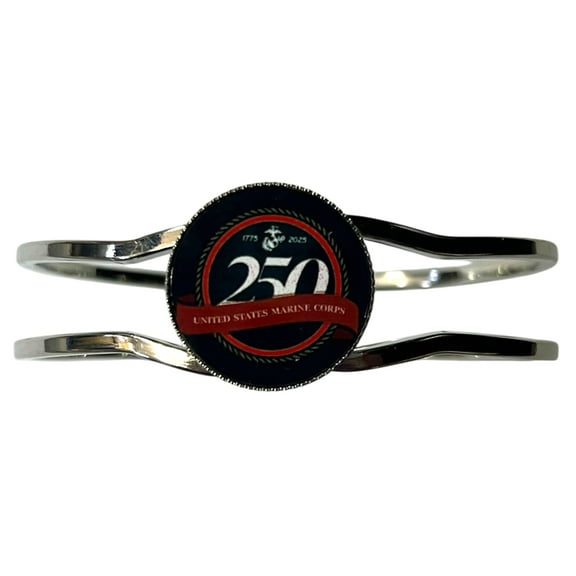 Officially Licensed Military Industrial Cuff – 250th Anniversary Collection (Army, Navy, Marine)