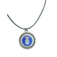 thumbnail image 1 of Army, Navy, Air Force, Space Force, Marine Corps Logo Pendant Necklaces | Made in the USA |, Officially Licensed, 1 of 11