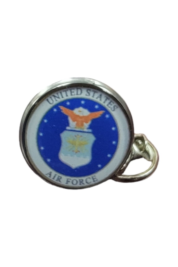 Military Tie Pins - Non Tarnish | Army, Navy, Air Force, Marine Corps, Coast Guard, Space Force