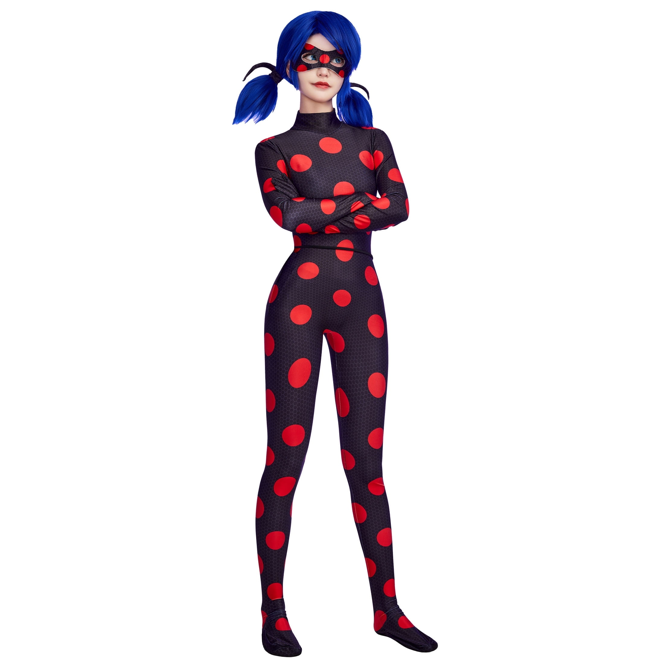 Officially Licensed] Miraculous Ladybug Miss Fortune Costume Dark