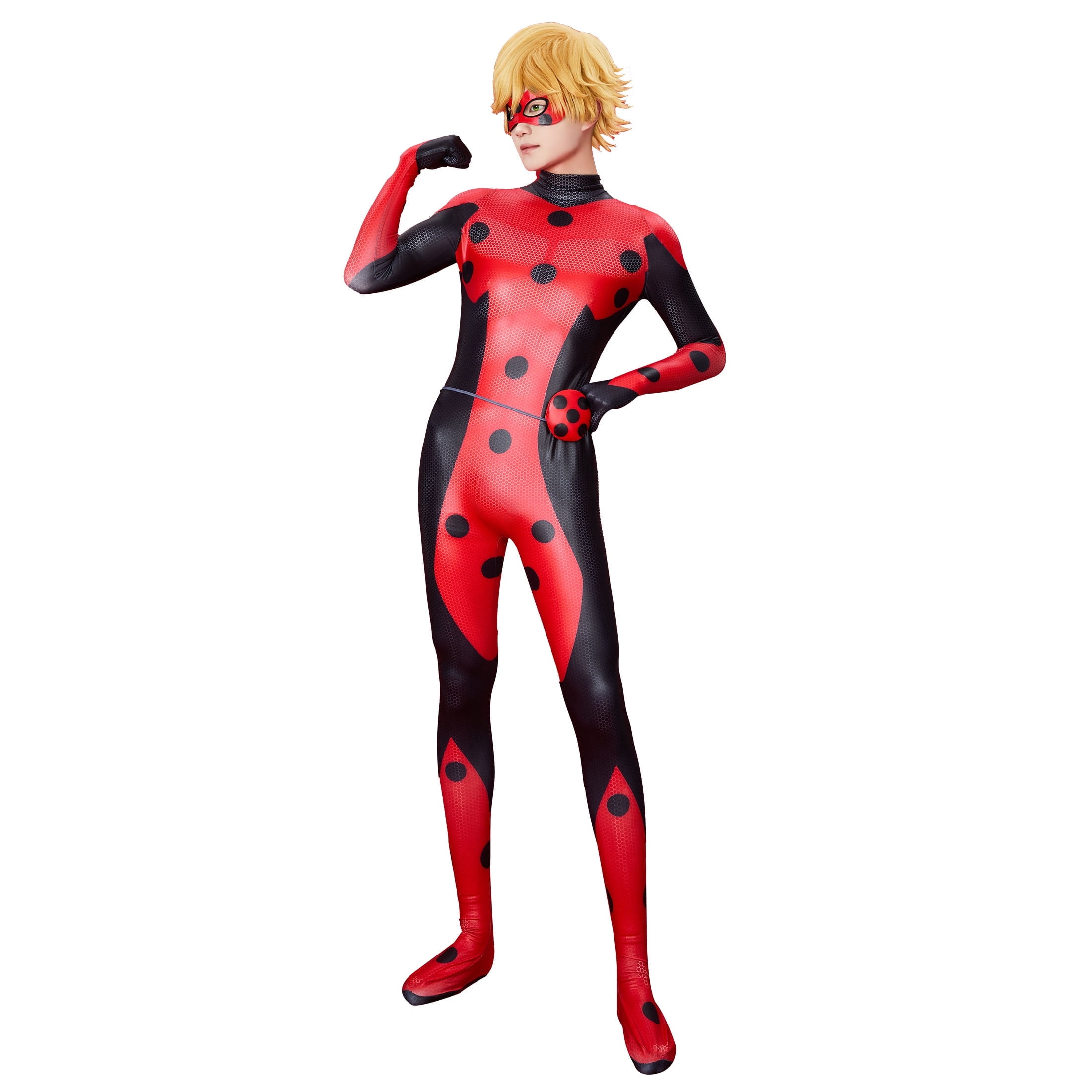 [Officially Licensed] Miraculous Mister Bug Costume Black and Red ...