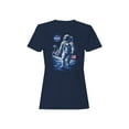 thumbnail image 1 of Officially Licensed NASA Astronaut Lunar Walk Design Women's T-shirt, 1 of 3