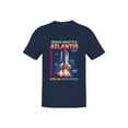 thumbnail image 1 of Officially Licensed NASA Atlantis Space Shuttle 1997 Launch Men's T-shirt, 1 of 3