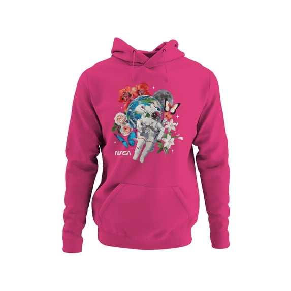 Officially Licensed NASA Cosmic Exploration with Nature Women's Hoodie