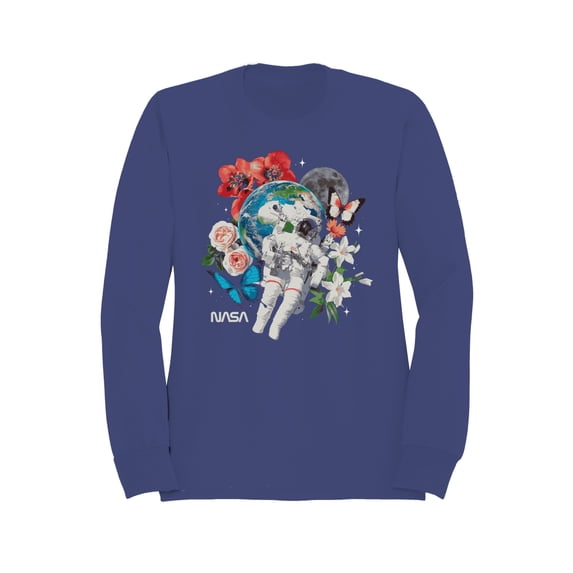 Officially Licensed NASA Cosmic Exploration with Nature Women's Sweatshirt