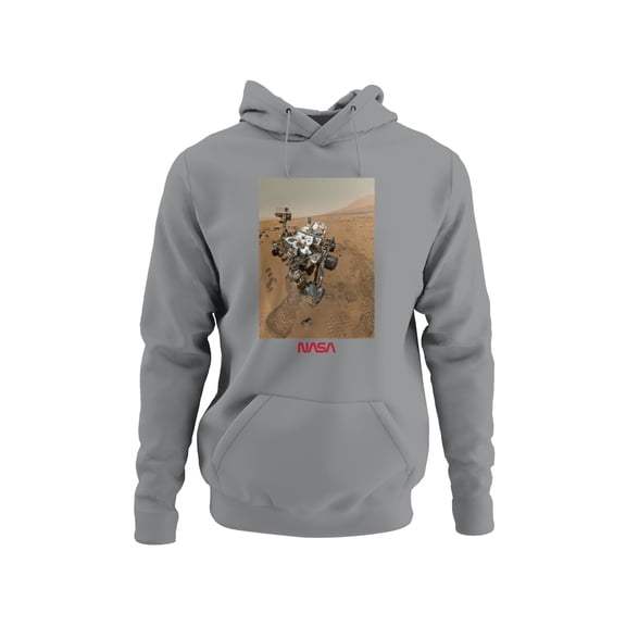 Officially Licensed NASA Curiosity Rover on Mars Surface Men's Hoodie
