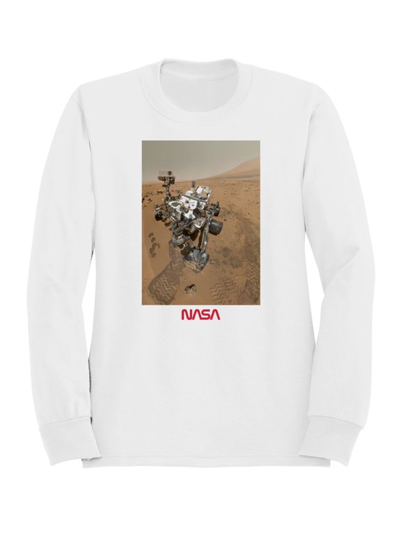 Officially Licensed NASA Curiosity Rover on Mars Surface Men's Sweatshirt