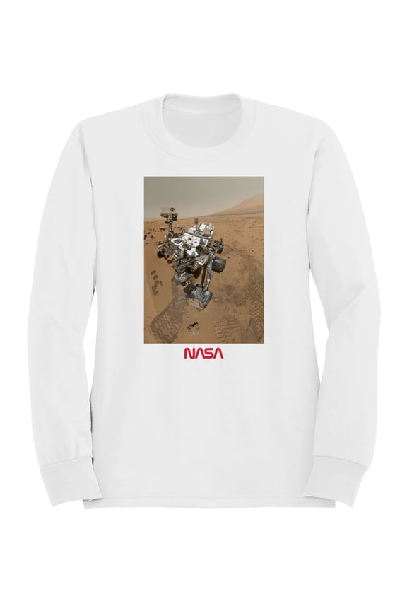Officially Licensed NASA Curiosity Rover on Mars Surface Men's Sweatshirt