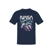 Officially Licensed NASA Retro Astronaut Design Mens T-shirt