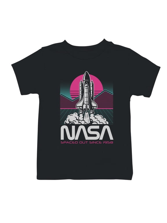 Officially Licensed NASA Retro Space Shuttle Design Youth's T-shirt