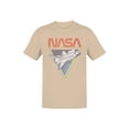 thumbnail image 1 of Officially Licensed NASA Space Shuttle Earth Patch Men's T-shirt, 1 of 3