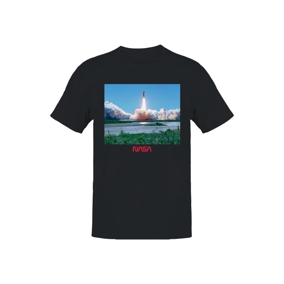 Officially Licensed NASA Space Shuttle Launch Explosion Men's T-shirt