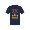 thumbnail image 1 of Officially Licensed NASA Space Shuttle Launch Graphic Men's T-shirt, 1 of 3