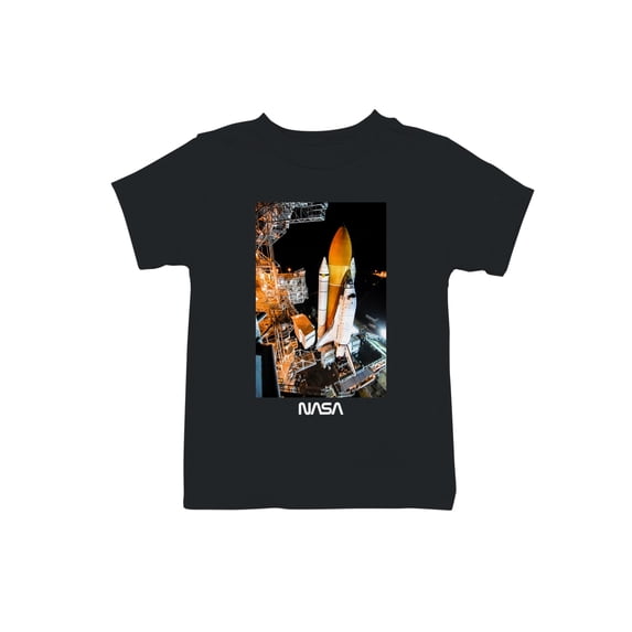 Officially Licensed NASA Space Shuttle Launch Night Youth's T-shirt