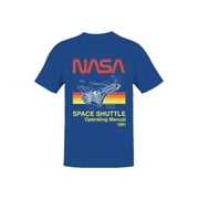 Officially Licensed NASA Space Shuttle Manual 1981 Mens T-shirt