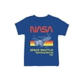 thumbnail image 1 of Officially Licensed NASA Space Shuttle Manual 1981 Youth's T-shirt, 1 of 3