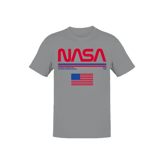 Officially Licensed NASA Vintage NASA Logo Men's T-shirt