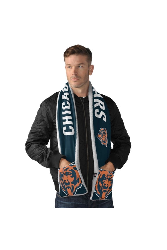 Officially Licensed NFL Accumulation Scarf with Pockets by Glll