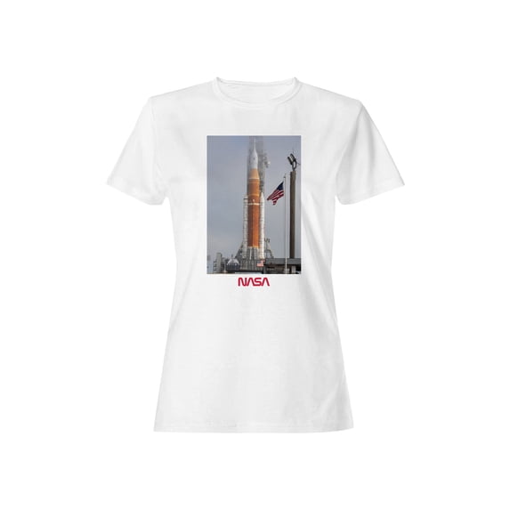 Officially Licensed Nasa Artemis I Rocket Launch by NASA Women's T-shirt