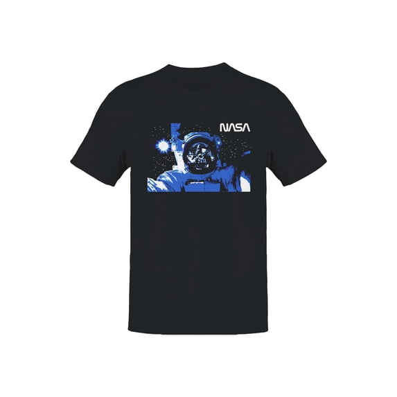 Officially Licensed Nasa Astronaut Selfie - Adventure Men's T-shirt