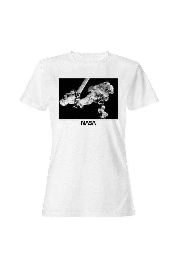 Officially Licensed Nasa Astronaut Spacewalk in Orbit Women's T-shirt