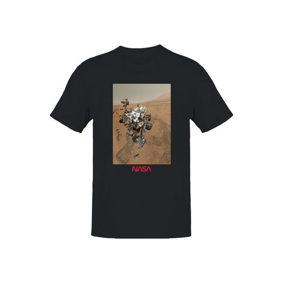 Officially Licensed Nasa Curiosity Rover on Mars Surface Men's T-shirt