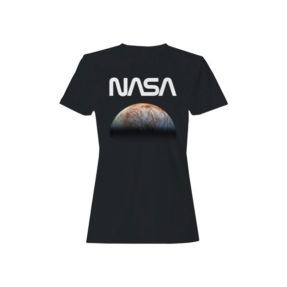 Officially Licensed Nasa Europa Space Exploration Women's T-shirt