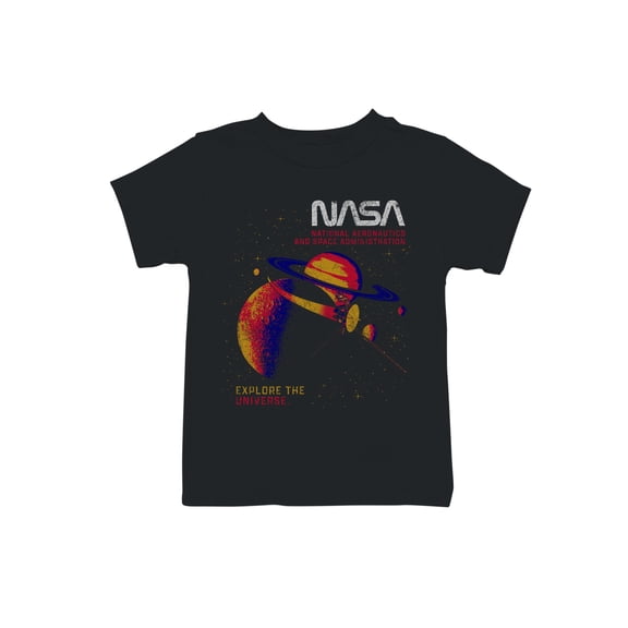 Officially Licensed Nasa Explore the Universe Youth's T-shirt