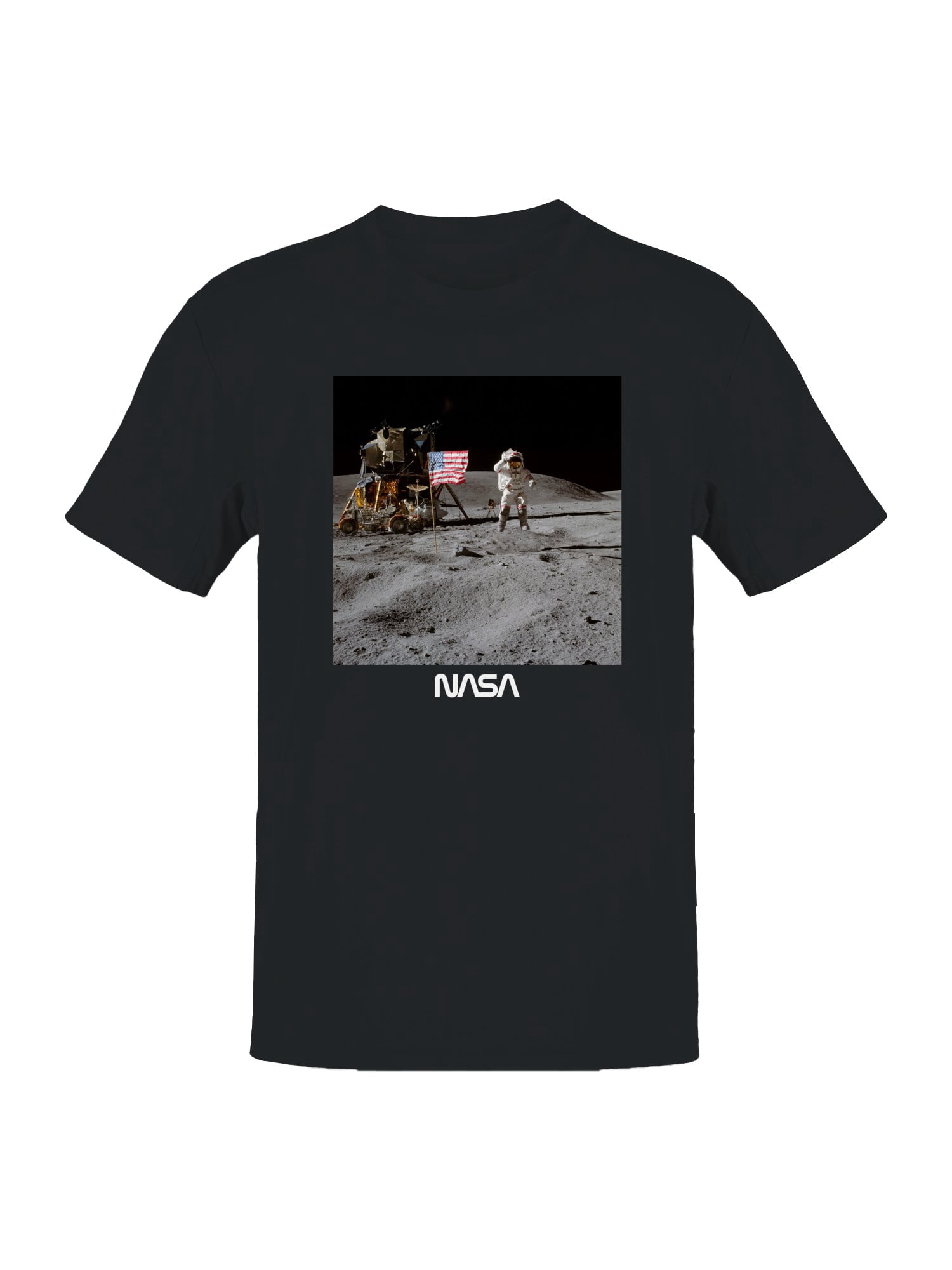 Officially Licensed Nasa Lunar Landing - NASA Apollo Mission Men's T ...