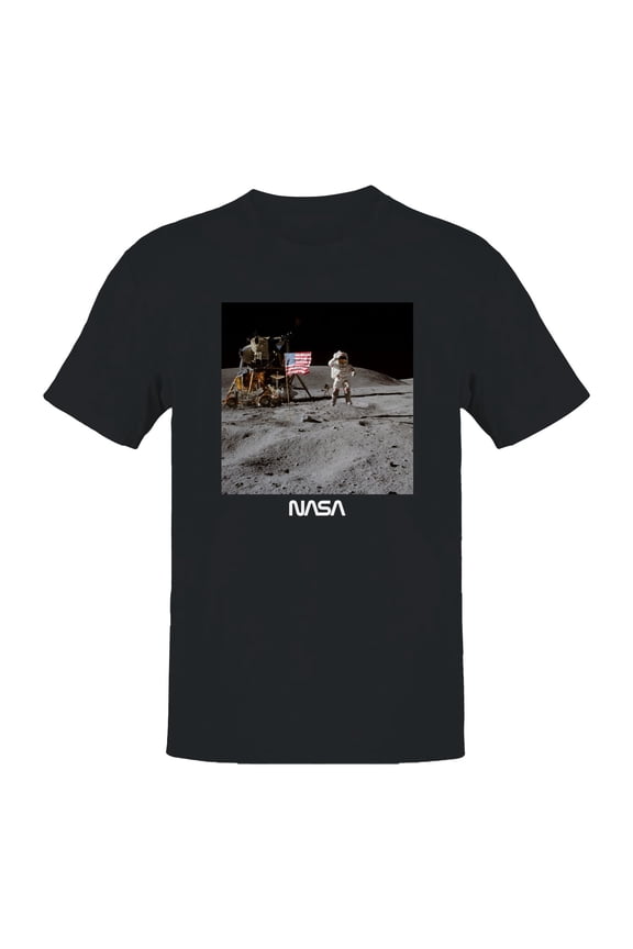 Officially Licensed Nasa Lunar Landing - NASA Apollo Mission Men's T-shirt