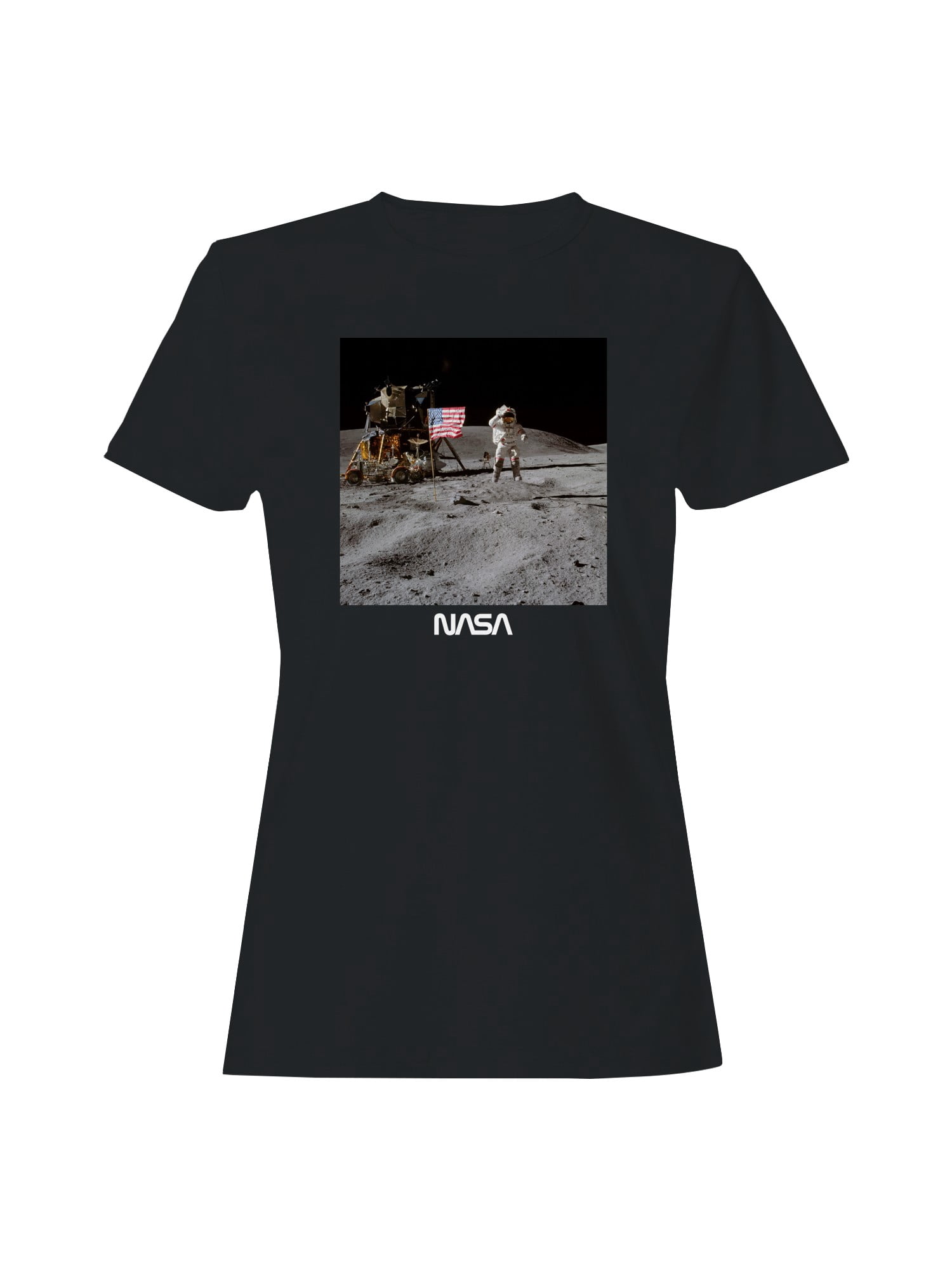 Officially Licensed Nasa Lunar Landing - NASA Apollo Mission Women's T ...