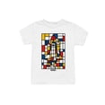 thumbnail image 1 of Officially Licensed Nasa Mondrian NASA Space Shuttle Art Youth's T-shirt, 1 of 3