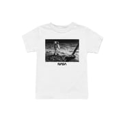 Officially Licensed Nasa Moon Landing Astronaut Scene Youth's T-shirt