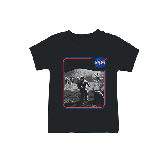 Officially Licensed Nasa Moon Landing Commemorative Design Youth's T-shirt