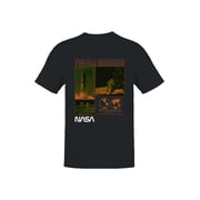 Officially Licensed Nasa Moon Landing Tribute Mens T-shirt