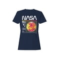 thumbnail image 1 of Officially Licensed Nasa Retro Globe Design 1958 Women's T-shirt, 1 of 3