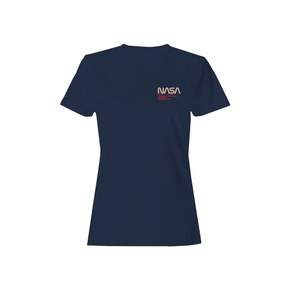 Officially Licensed Nasa Retro Logo Design Women's T-shirt