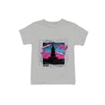 thumbnail image 1 of Officially Licensed Nasa Retro Neon Rocket Launch Design Youth's T-shirt, 1 of 3