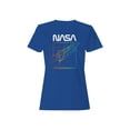 thumbnail image 1 of Officially Licensed Nasa Retro Space Shuttle Design Women's T-shirt, 1 of 3