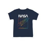 Officially Licensed Nasa Retro Space Shuttle Design Youths T-shirt