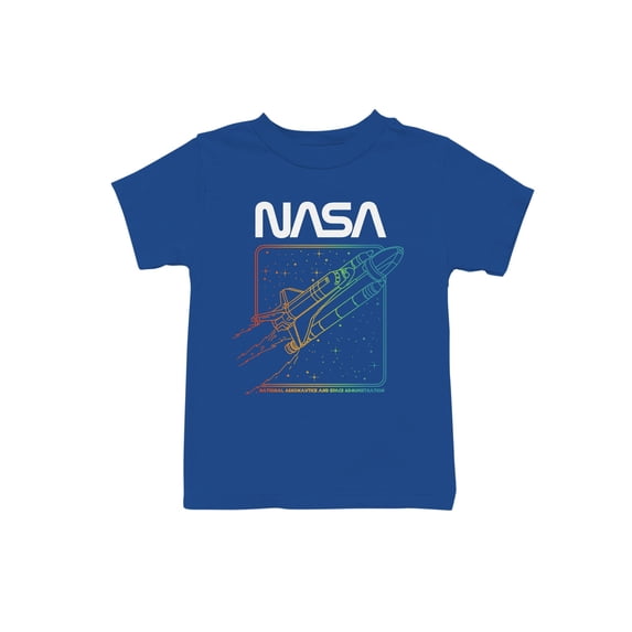 Officially Licensed Nasa Retro Space Shuttle Design Youth's T-shirt