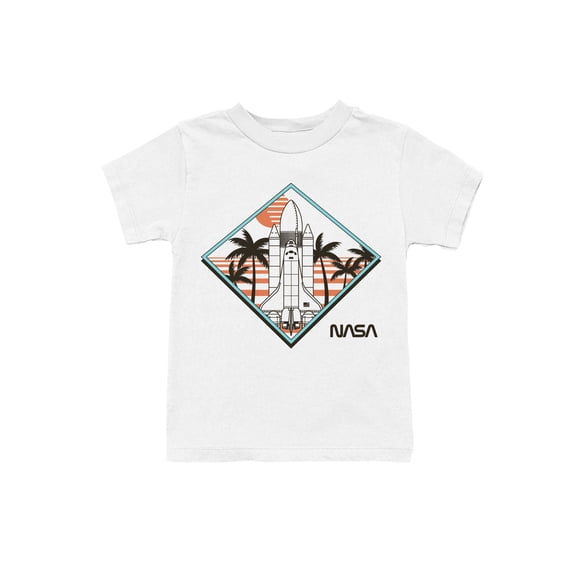 Officially Licensed Nasa Retro Space Shuttle Design Youth's T-shirt