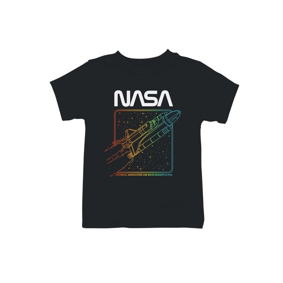 Officially Licensed Nasa Retro Space Shuttle Design Youth's T-shirt